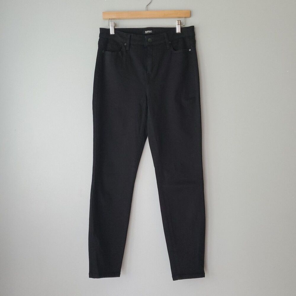 Buffalo David Bitton Black High Rise Skinny Stretch Jeans Womens 6 Inseam 28